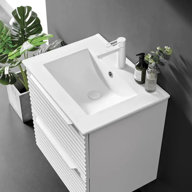 Hovedbilde Scala Bad Bello møbelservant 61-122 cm matt porselen