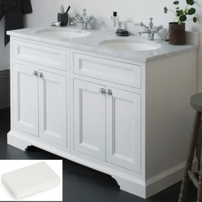 Hovedbilde Burlington Servantskap med Benkeplate og Servant 130x55 cm 