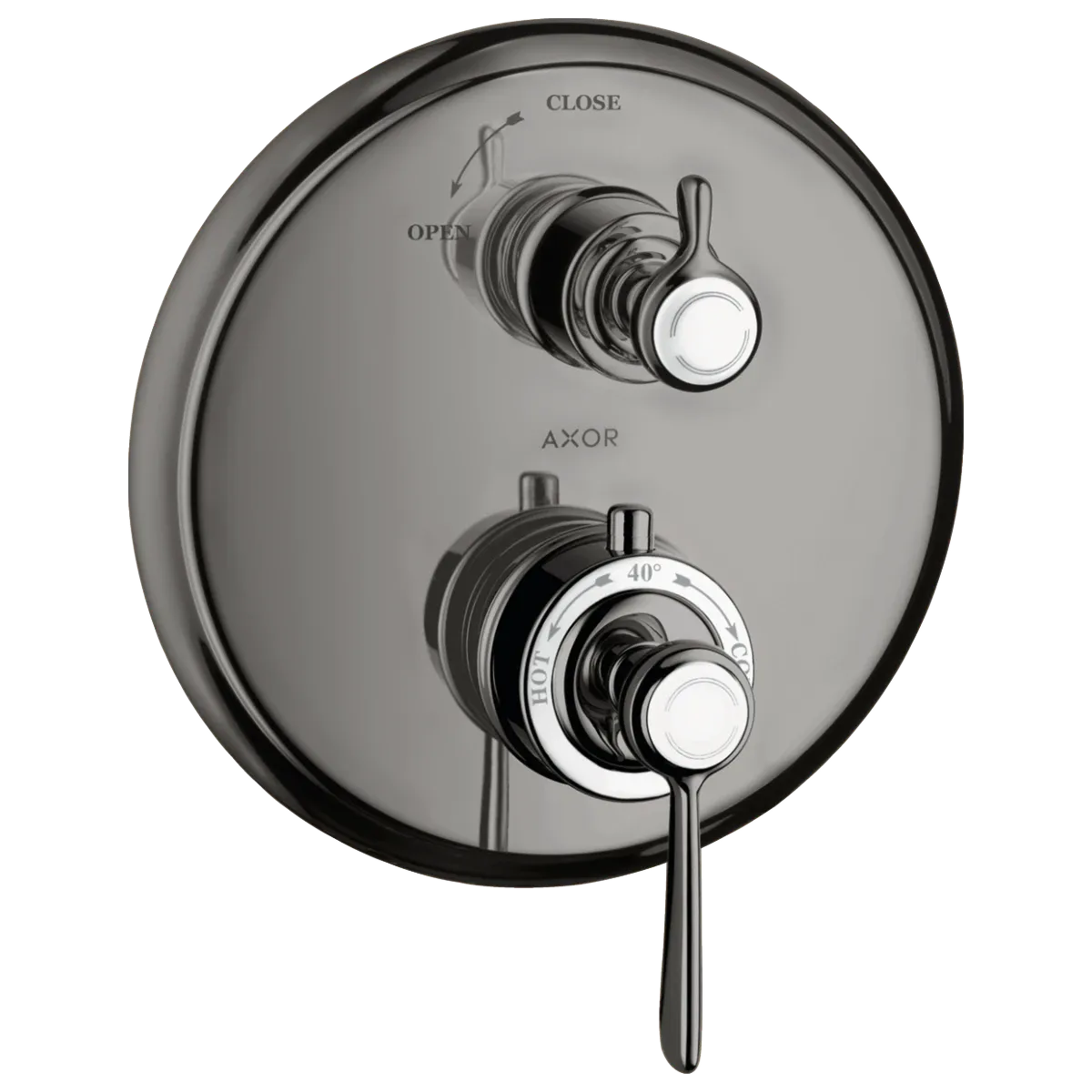 Axor Montreux Innebygd Termostatmodul med vingegrep og avsperring - 1 uttak