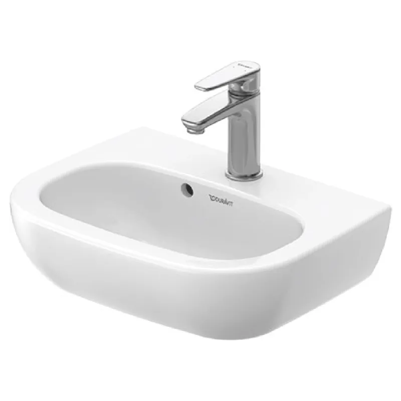 Duravit D-Code 45x35 cm servant - vegghengt 