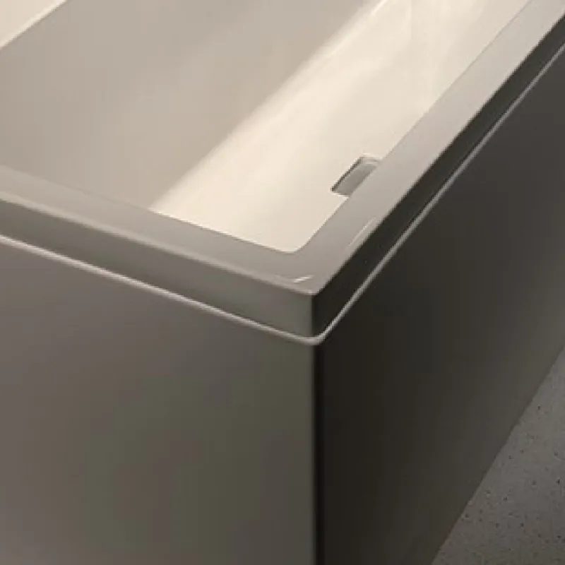 Strømberg Quantum badekar 170/180/190cm innebygd/nisje/hjørne