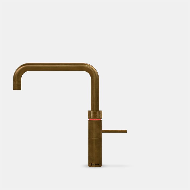 Quooker Fusion Square aldret messing