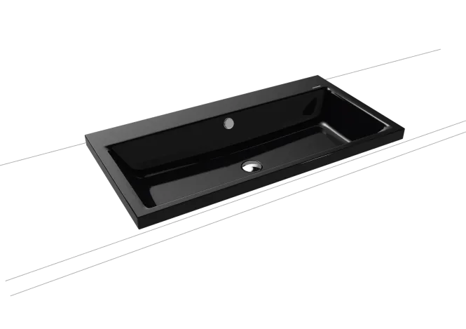 Hovedbilde Kaldewei PURO Mod 3155 Toppmontert Servant, 90x46 cm, Black, 0 ...