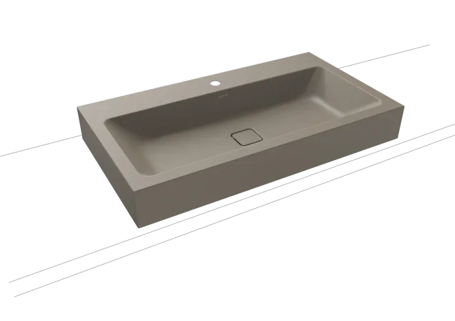 Hovedbilde Kaldewei CONO Mod 3086 Toppmontert Servant, 90x50 cm, Warm Grey 60, 1 ...