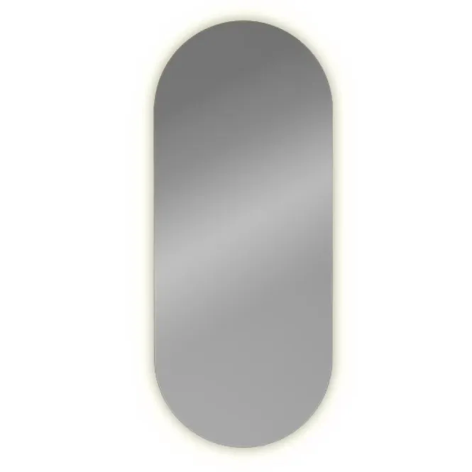 Hovedbilde FossBad Lugano Speil 50x100/120 cm med belysning og varmefelt for ...