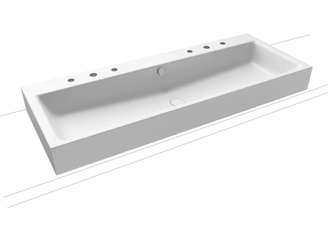 Hovedbilde Kaldewei PURO Mod 3168-D Dobbel Toppmontert Servant, 120x46 cm, ...