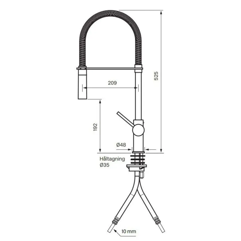 Tapwell EVM179 kjøkkenbatteri