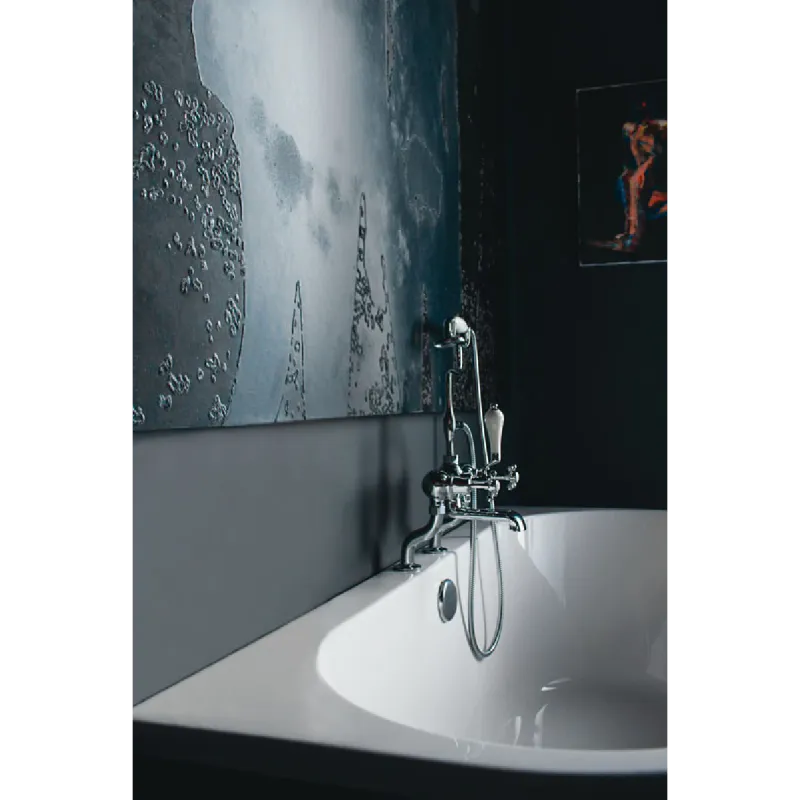 Burlington Avantgarde Back-To-Wall Badekar 170x75 cm