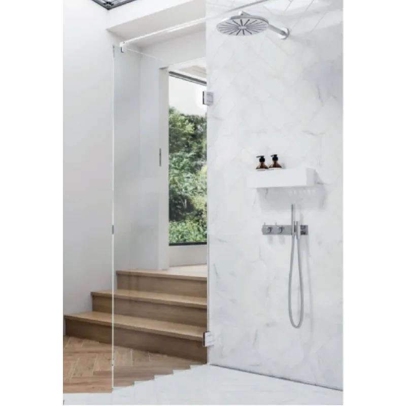 Contura Showerama Art fastvegg for dusjhjørne (uten støttearm)