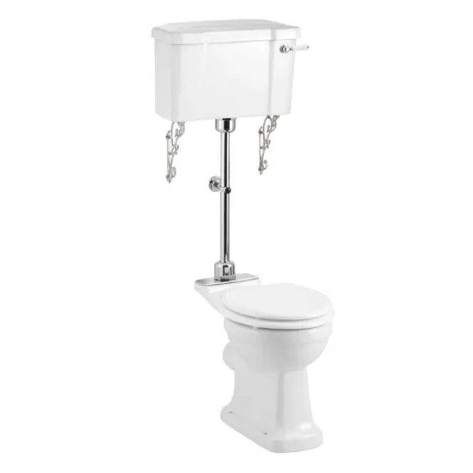 Hovedbilde Burlington Standard Medium Level gulvtoalett inkl.52cm sisterne
