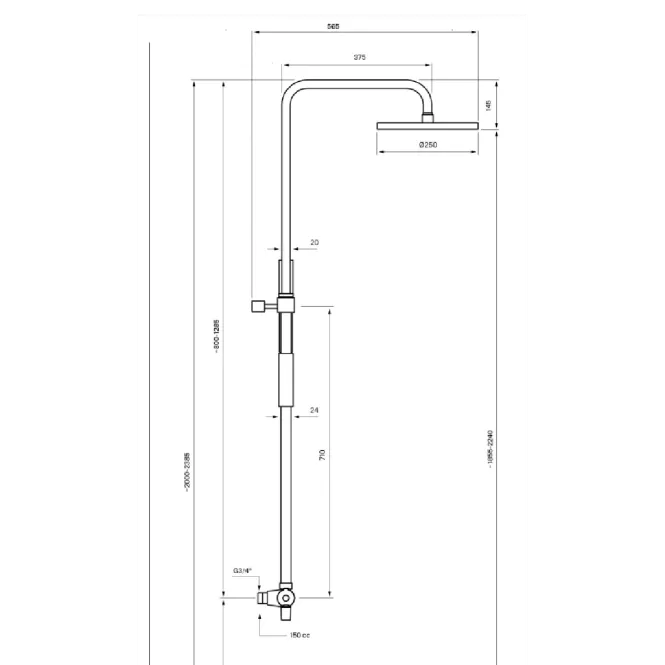 Hovedbilde Tapwell TVM7200 Takdusj