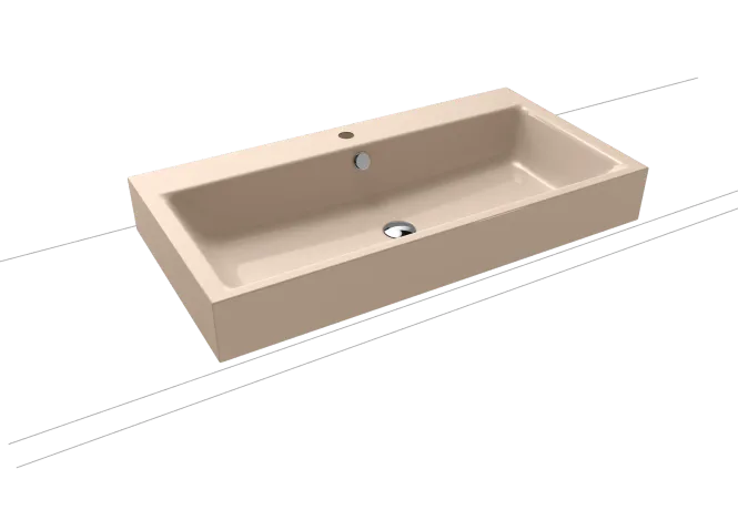 Hovedbilde Kaldewei PURO Mod 3158 Toppmontert Servant, 90x46 cm, Bahama Beige, 1 ...