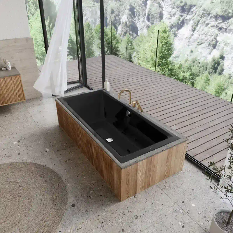 Kaldewei PURO NEXT COMBI Mod 1436 Innebygd Badekar 180x80 cm