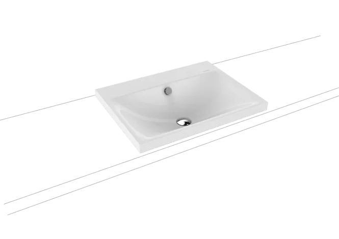 Hovedbilde Kaldewei SILENIO Toppmontert Servant Mod 3040 60x46 cm, Alpine White, ...