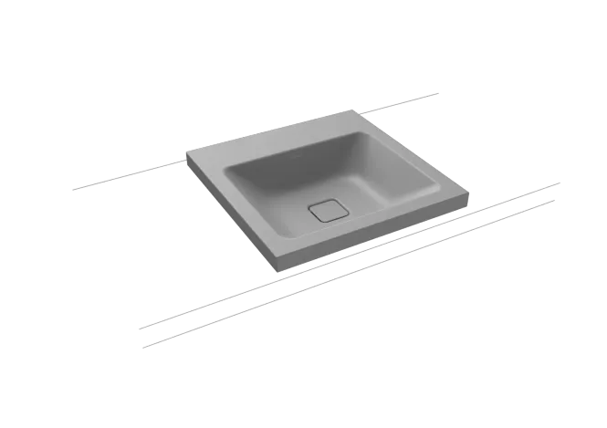 Hovedbilde Kaldewei CONO Mod 3076 Toppmontert Servant, 50x50 cm, Cool Grey 30, 0 ...