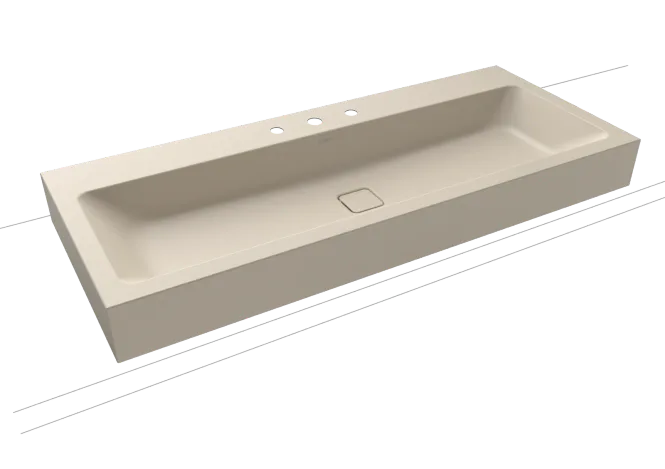 Hovedbilde Kaldewei CONO Mod 3091 Vegghengt Servant, 120x50 cm, Warm Beige 20, 3 ...