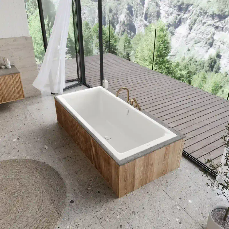 Kaldewei PURO NEXT COMBI Mod 1434 Innebygd Badekar 170x75 cm