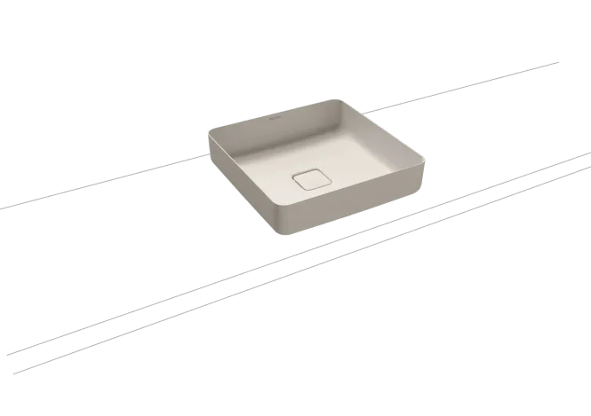 Hovedbilde Kaldewei MIENA Mod 3184 Toppmontert Servant, 40x40 cm, Pergamon, 0 ...