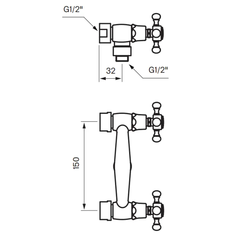 Tapwell FBLV168 dusjbatteri