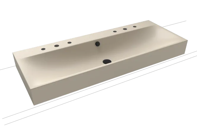 Hovedbilde Kaldewei SILENIO Toppmontert Servant Mod 3049 120x46 cm, Warm Beige ...
