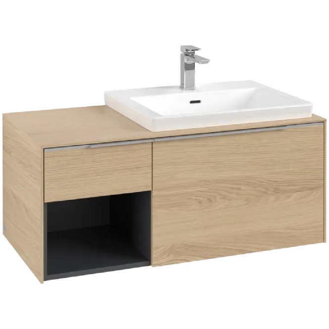 Hovedbilde Villeroy & Boch Subway 3.0 100.1 cm servantskap m/benkeplate - uten ...
