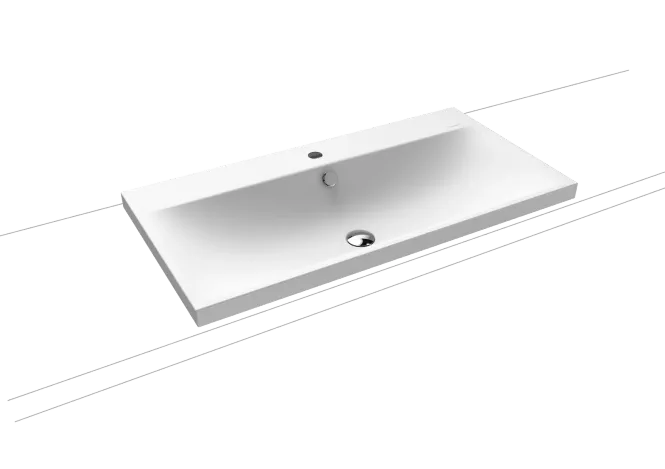 Hovedbilde Kaldewei SILENIO Toppmontert Servant Mod 3041 90x46 cm, Alpine White ...