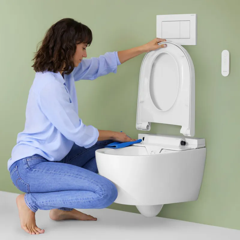 Geberit Aquaclean Alba Vegghengt Dusjtoalett