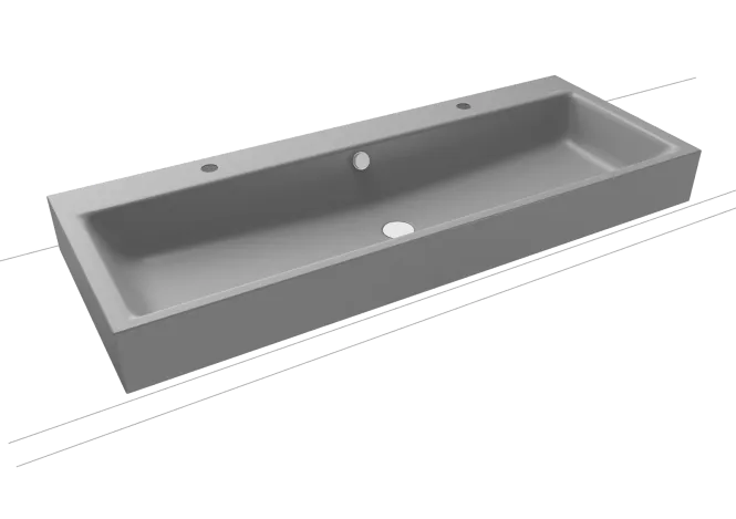 Hovedbilde Kaldewei PURO Mod 3168-D Dobbel Toppmontert Servant, 120x46 cm, Cool ...