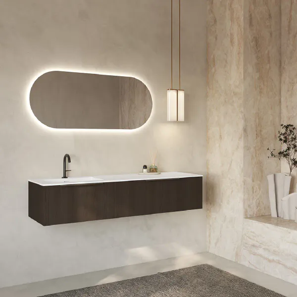 Hovedbilde FossBad Dis Møbelservant 121-161 cm - Corian