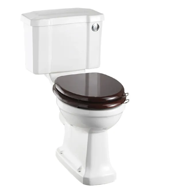 Hovedbilde Burlington Regal gulvtoalett inkl.44cm sisterne m/knapp