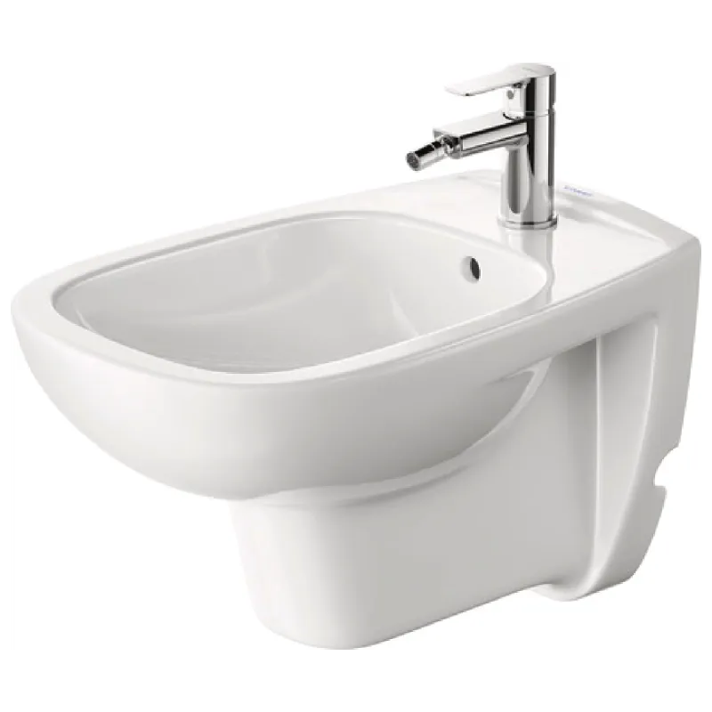 OUTLET: Duravit D-Code Vegghengt Bidet 54,5 cm