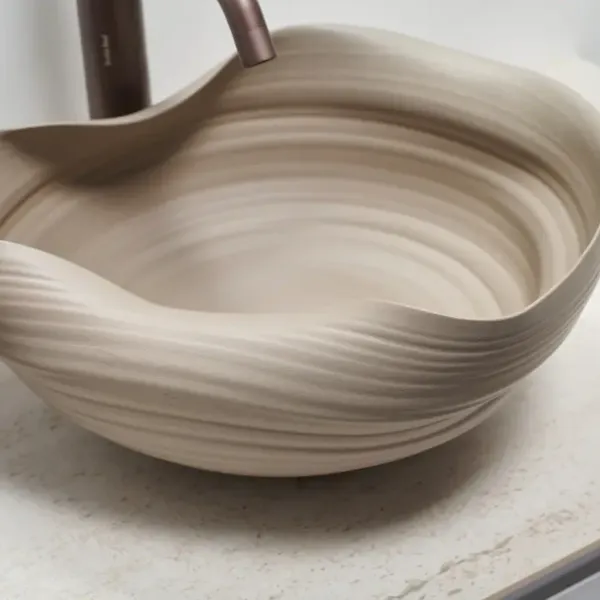 Hovedbilde Scala Bad Handmade ART Vekst Toppmontert Servant 40x35 cm