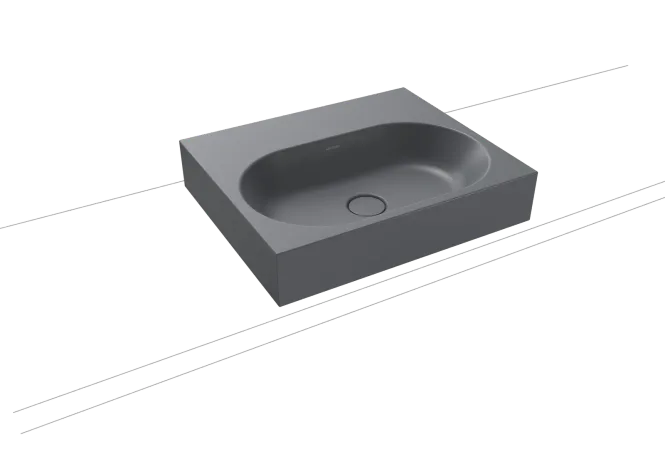 Hovedbilde Kaldewei CENTRO Mod 3057 Toppmontert Servant, 60x50 cm, Cool Grey 70, ...