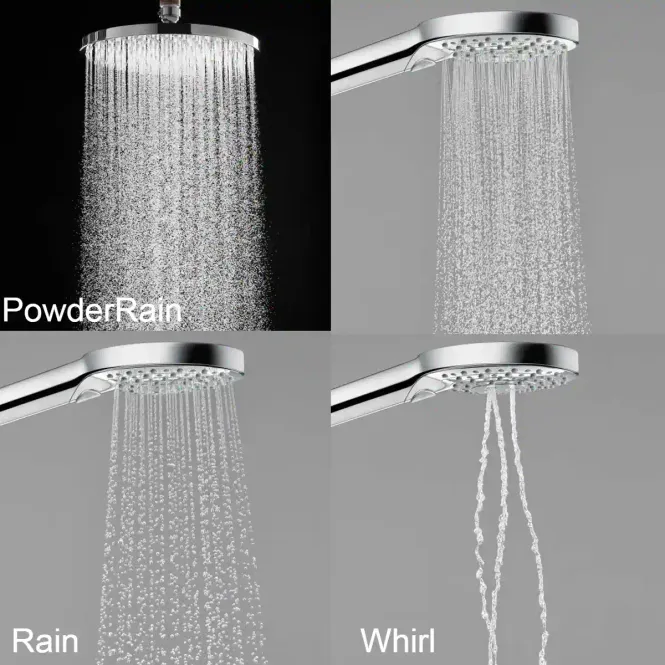 Hovedbilde Hansgrohe Raindance Select S Showerpipe 240 1jet PowderRain