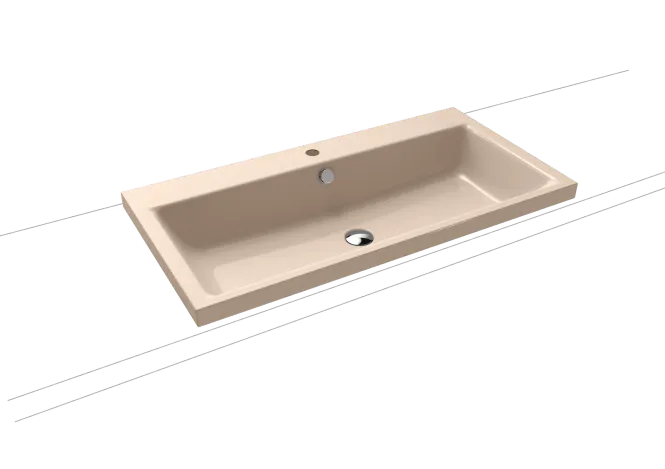 Hovedbilde Kaldewei PURO Mod 3155 Toppmontert Servant, 90x46 cm, Bahama Beige, 1 ...