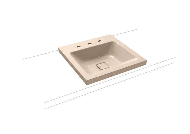 Hovedbilde Kaldewei CONO Mod 3076 Toppmontert Servant, 50x50 cm, Bahama Beige, 3 ...