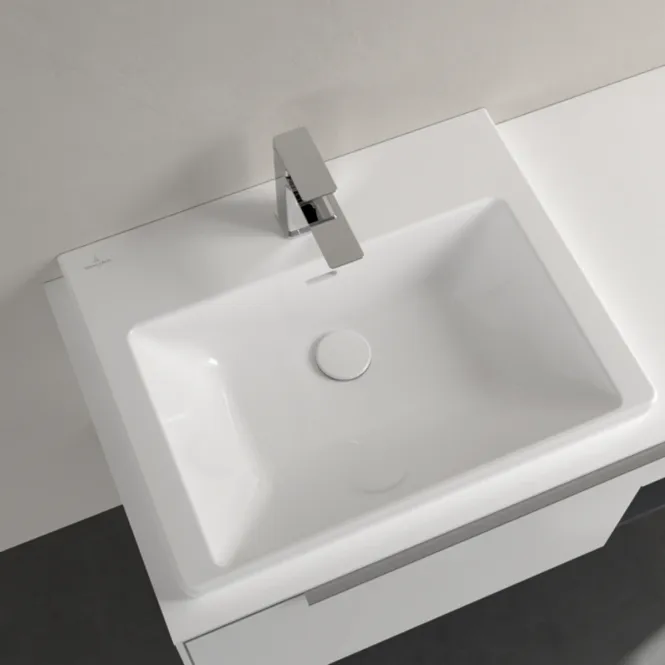 Hovedbilde Villeroy & Boch Subway 3.0 enkel møbelservant 60 cm med kranhull