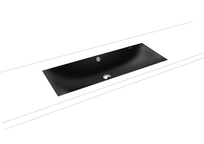 Hovedbilde Kaldewei SILENIO Underlimt Servant Mod 3048 93.4x39.1 cm, Black Matt ...