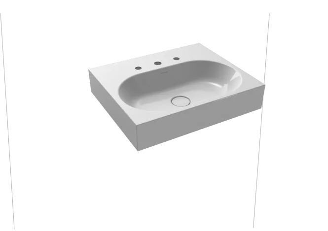 Hovedbilde Kaldewei CENTRO Mod 3061 Vegghengt Servant, 60x50 cm, Manhattan, 3 ...