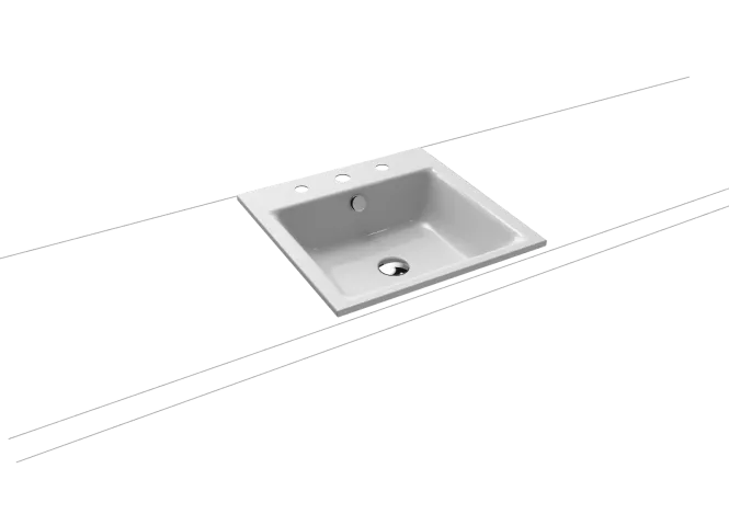 Hovedbilde Kaldewei PURO Mod 3150 Nedfelt Servant, 46x46 cm, Manhattan, 3 ...