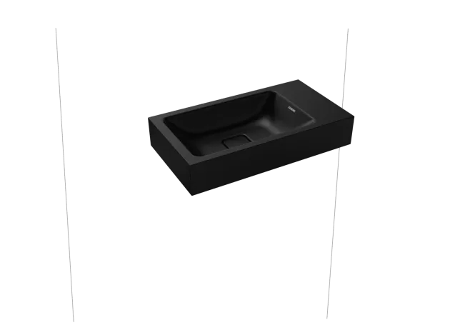 Hovedbilde Kaldewei CONO Mod 3073 Vegghengt Servant, 55x30 cm, Black Matt 100, 0 ...