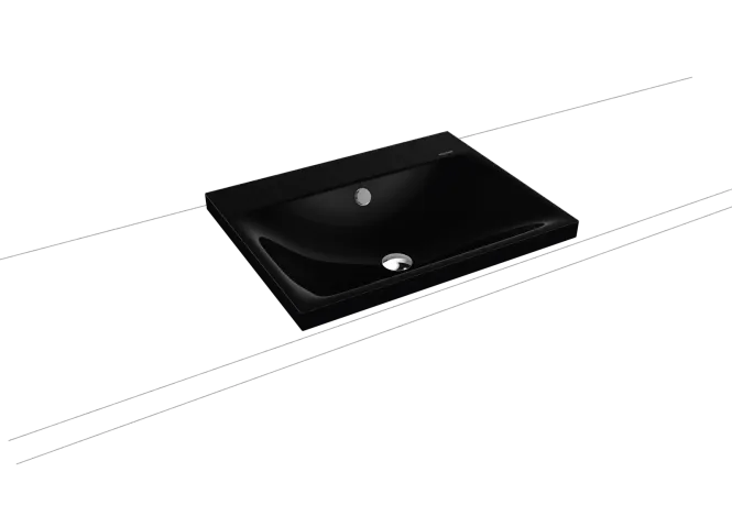 Hovedbilde Kaldewei SILENIO Toppmontert Servant Mod 3040 60x46 cm, Black, 0 ...