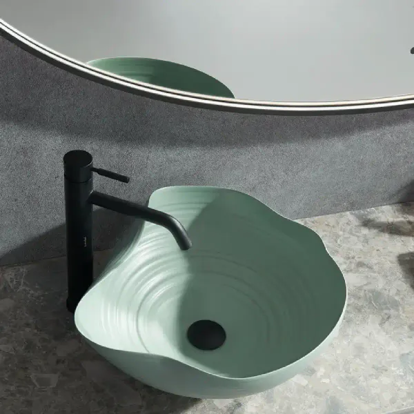 Hovedbilde Scala Bad Handmade ART Sjøbris Toppmontert Servant 38.5x37 cm