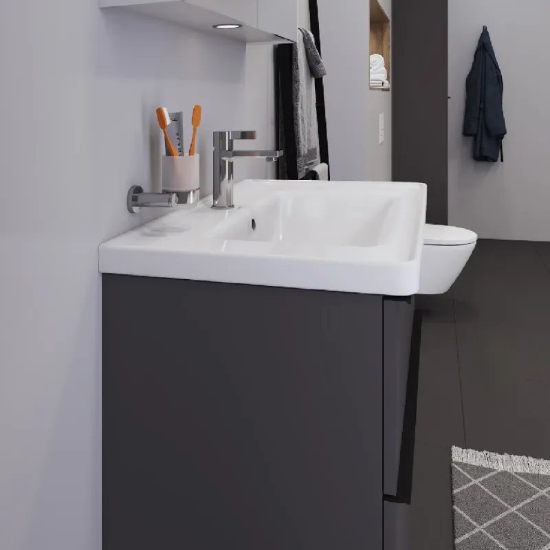 Duravit D-Neo enkel møbelservant 60-100.5 cm - porselen