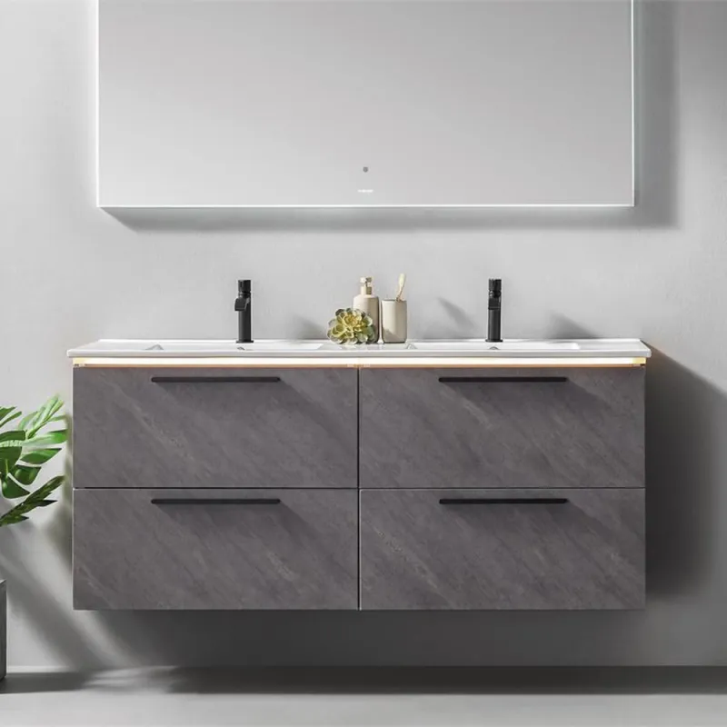 Scala Bad Como 150 cm servantskap - Stone fronter