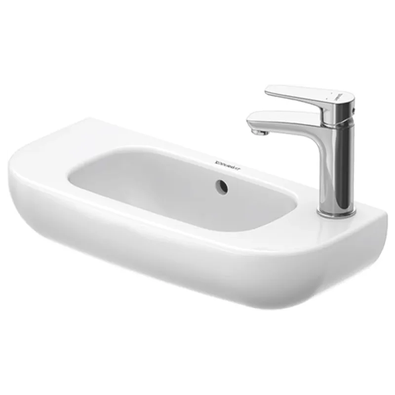 Duravit D-Code 50x22 cm servant - vegghengt 