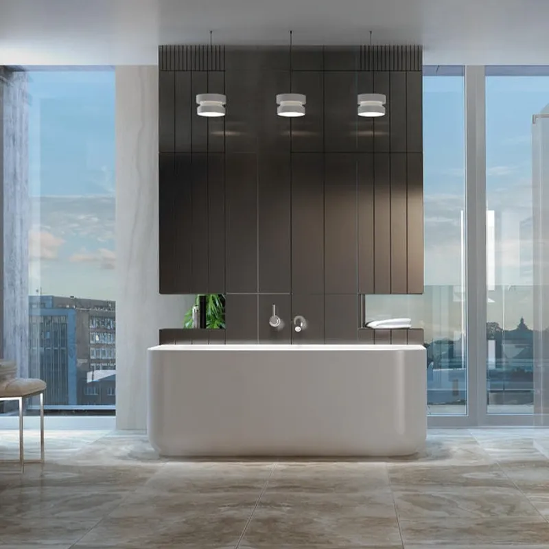 Balteco Gamma Back-To-Wall Badekar 159x71 cm