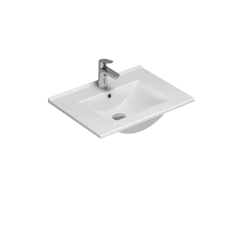 Dansani Amber enkel møbelservant 61-121 cm - porselen