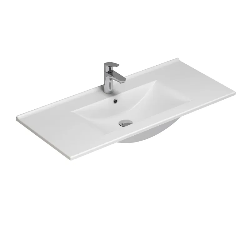 Dansani Amber enkel møbelservant 61-121 cm - porselen