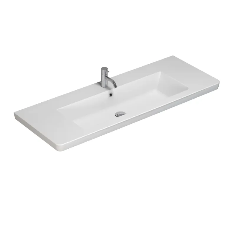 Dansani Larghetto enkel møbelservant 62.7-122.7 cm - porselen